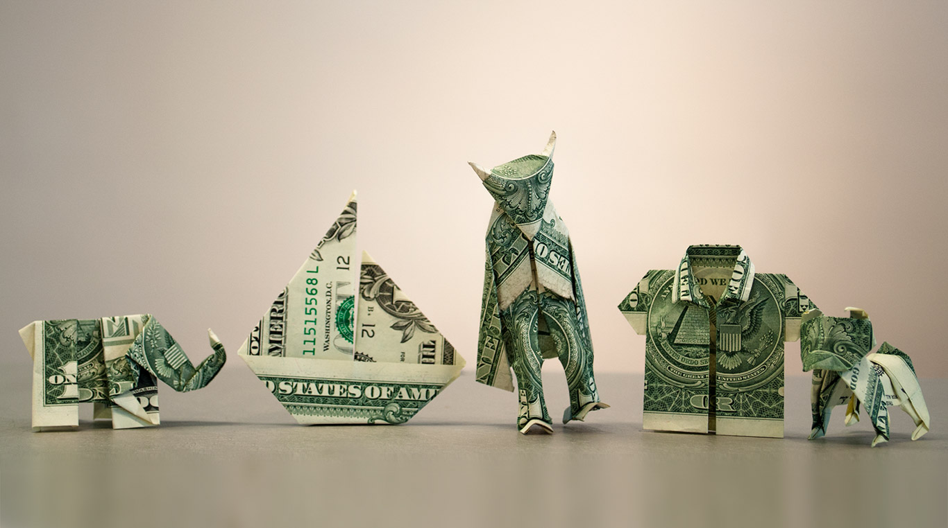 Origami Money